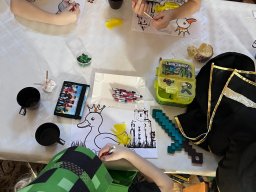 Bal karnawałowy na Zamku w Toszku klas 1b, 1c, 2c